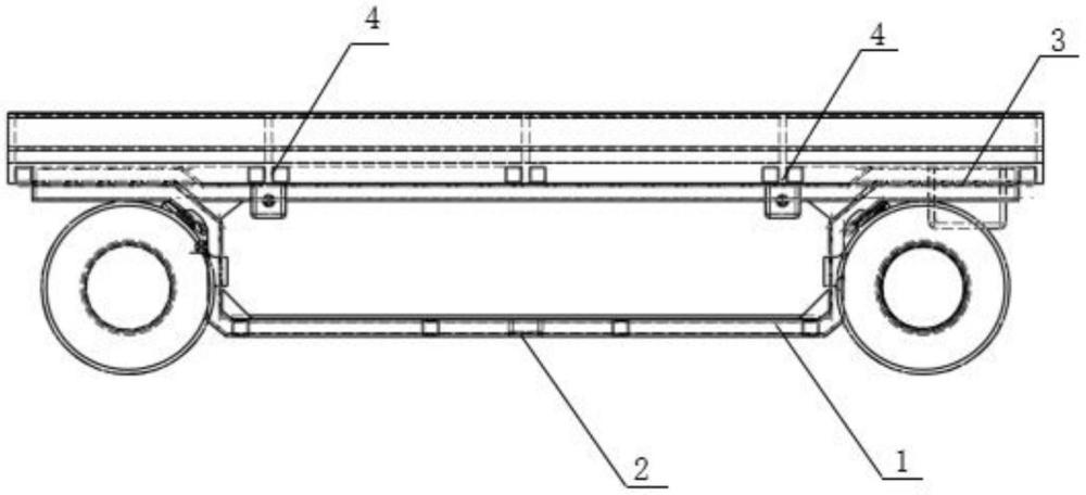 一種用于工廠的AGV側(cè)向定位裝置