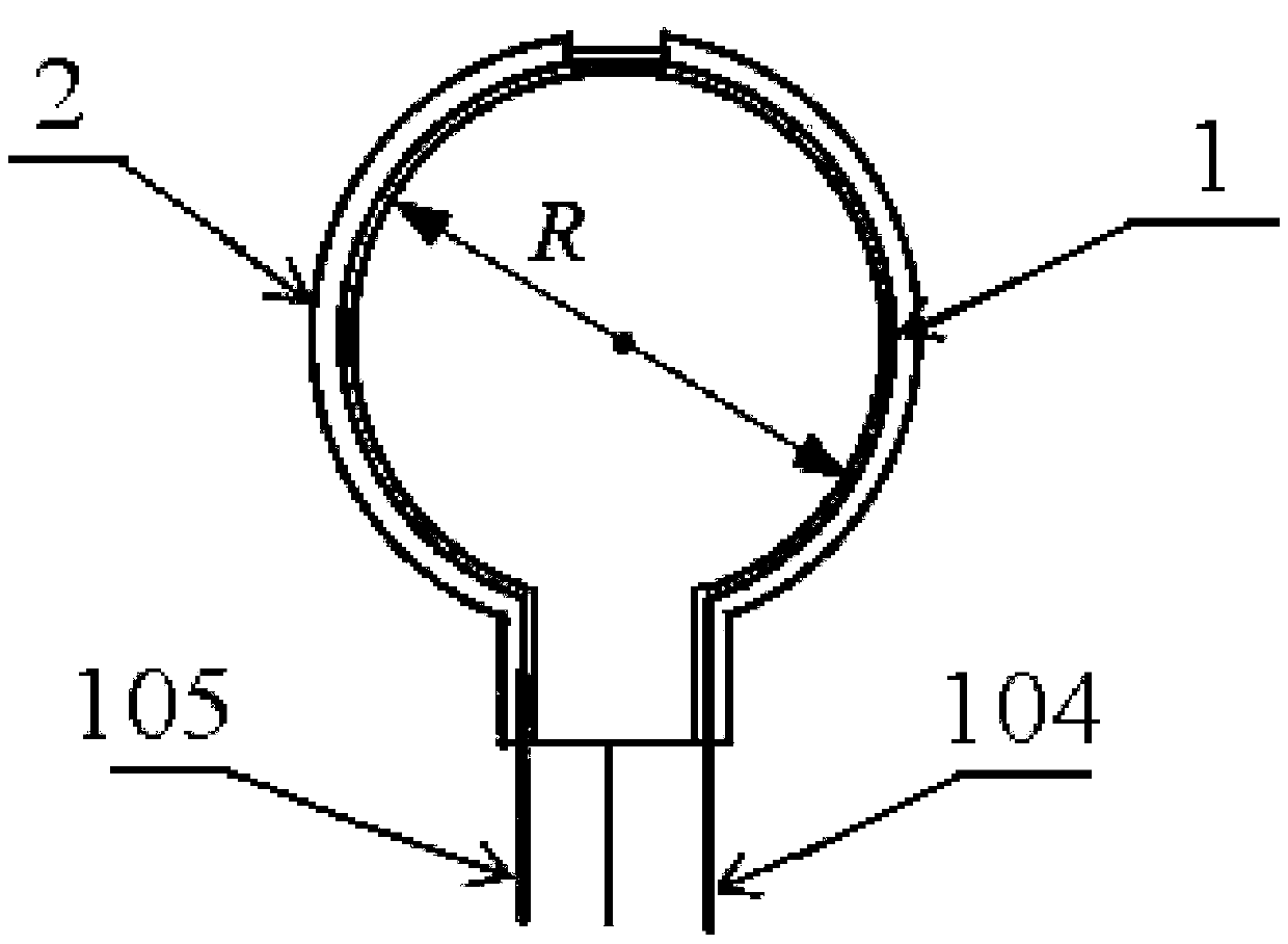 一種雙圓柱結(jié)構(gòu)的PVDF超聲波發(fā)射器