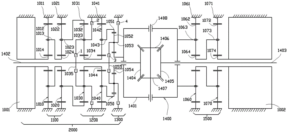 一種帶有轉(zhuǎn)矩定向分配功能的雙電機(jī)耦合驅(qū)動橋