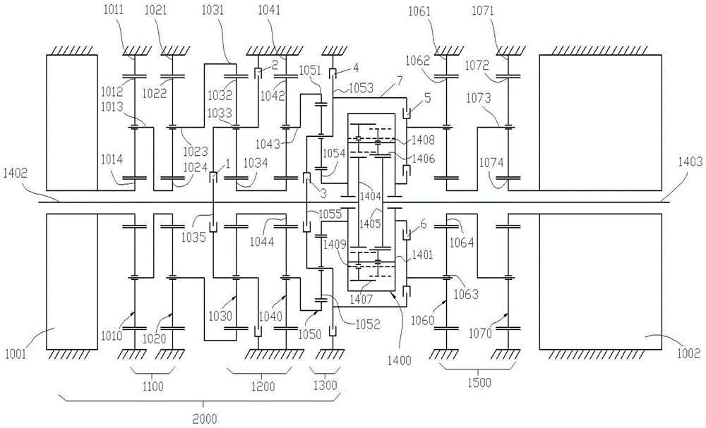 一種帶有轉(zhuǎn)矩定向分配功能的雙電機(jī)耦合驅(qū)動橋